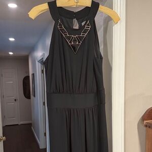 Luxology Black Sleeveless Jumper